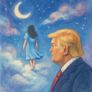 A dream about turning away from Trump