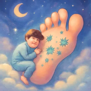 A dream about having athlete's foot.
