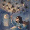 A dream about killing or shooing numerous flies that are attached to the ceiling