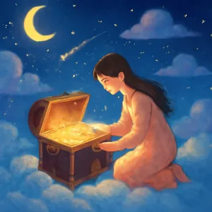 A dream about obtaining a treasure chest