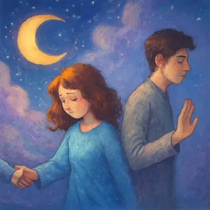 A dream where I held my husband's hand, but he rejected me.