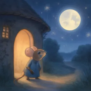 Dreaming of a mouse going outside the house