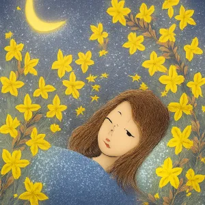 A dream seeing forsythia flowers
