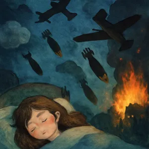 A dream of being attacked or bombed