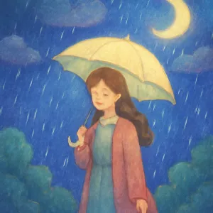 A dream about being caught in drizzle