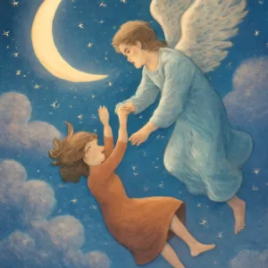 A dream about being rescued after falling from a high place