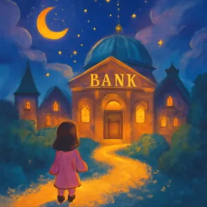 A dream about going to the bank