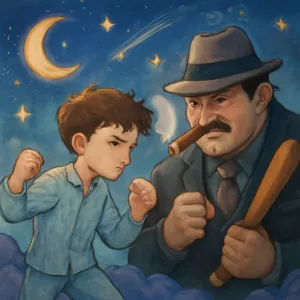 A dream about fighting a gangster