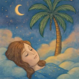 Dreaming of seeing a palm tree