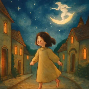 A dream of running away while walking down the street