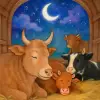 A dream about several cows in a barn