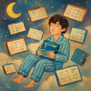 A dream where my schedule was fully booked.