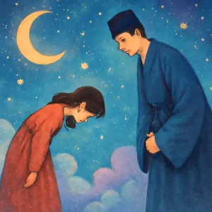 A dream of bowing to someone