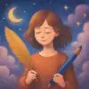 A dream in which you were holding writing tools in your hand.