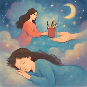 Dreaming of giving writing tools to someone else