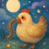 A dream in which a chicken catches and eats a centipede