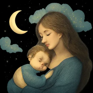 I know when I dream of a baby it represents my soul. But there was a child Nandi the child could not get any rest because the mother mixes up so much. But one day someone gave me the child and when I laid the child on my chest he went to sleep so peacefully