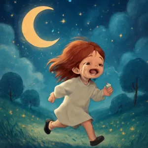Running and crying on your dream