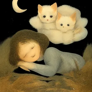 Dreaming of kittens and muddy water