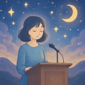A dream where I was giving a speech, but there was no one there.
