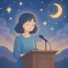 A dream where I was giving a speech, but there was no one there.