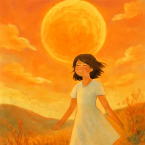 A dream in which you felt the sun was hot