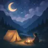 A dream of camping in a mountain valley