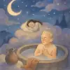 A dream about seeing a monk taking a bath