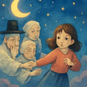 A dream where ancestors try to take you away, but you do not follow.