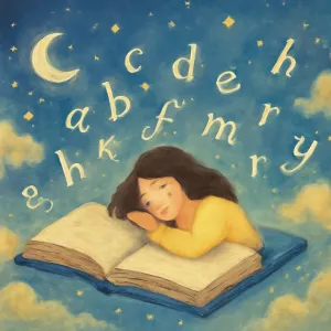 A dream where words dance
