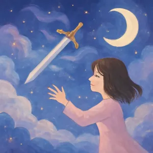 A dream of losing a weapon