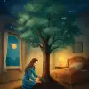 A dream about planting a large tree inside the house