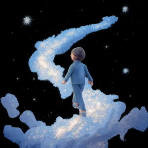 A dream of walking above the Milky Way