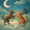 A dream where a cat and a dog are fighting