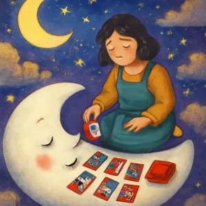 A dream about playing a game of Sangju and Gostop (a traditional Korean card game).