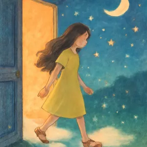 A dream where you are wearing sandals and going outside