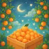 A dream about oranges or tangerines bearing a lot of fruit or filling a box