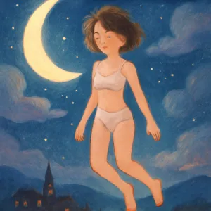 A dream about only wearing underwear.