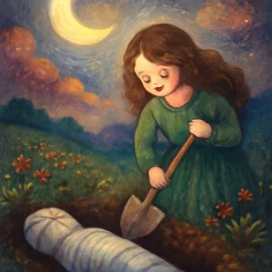 A dream about burying a corpse anywhere