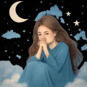 A dream of crying while remorseful for one's mistakes