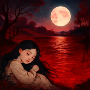 A dream where the lake is stained with blood