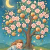 A dream of apricots blooming on an apricot tree