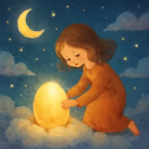 Dream of picking up an egg