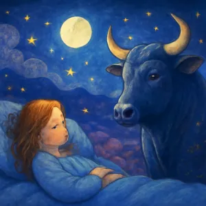 A dream of seeing a handsome bull