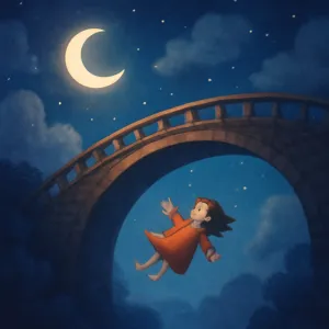 A dream about falling from a bridge