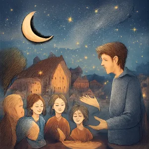 A dream about talking at a neighborhood meeting.
