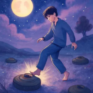 A dream about stepping on a landmine