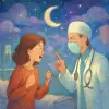 A dream about arguing with a doctor or nurse at the hospital
