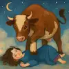 A dream where a cow overthrows and tramples on oneself