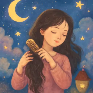 A dream about styling your hair with a comb